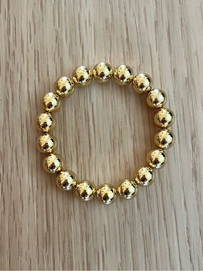 Gorjana 18k Gold Plated Beaded Stretch Bracelet